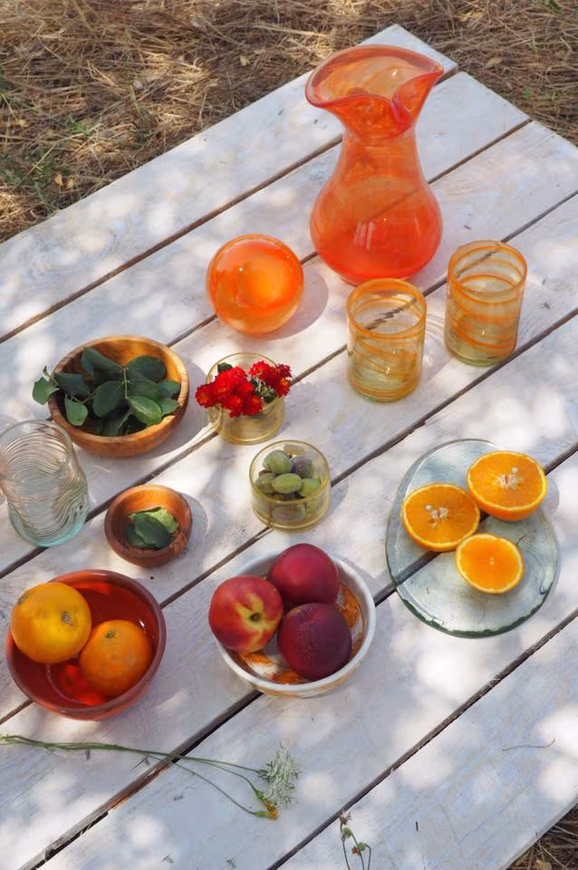 Vajillas, vasos y Jarras de Mallorca Lafiore