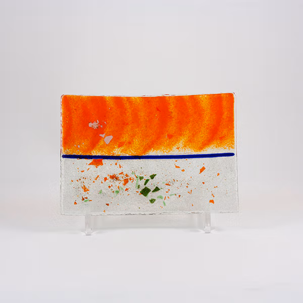 bandeja vidrio fusing 19x12