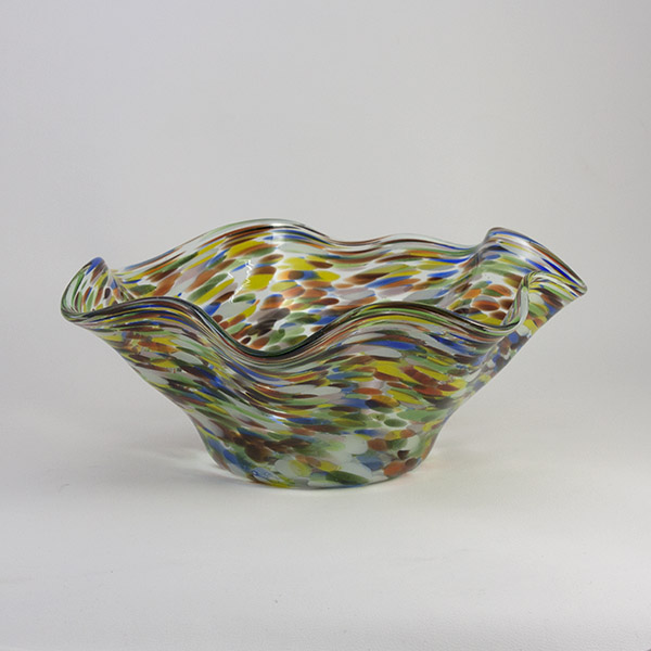 Frutera y Centro de Mesa Multicolor Lafiore.com  - Glass Bowl Multicolour