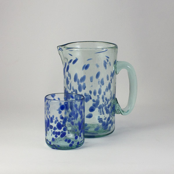 pitcher and glass lafiore