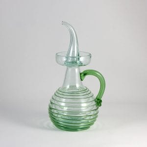 oil decanter premium green