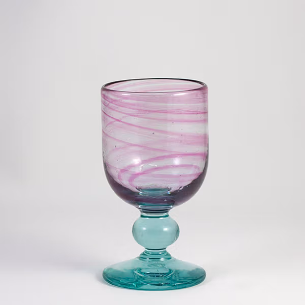 Lafiore Creative & Select Store Mallorca copa de vidrio aguas rosadas