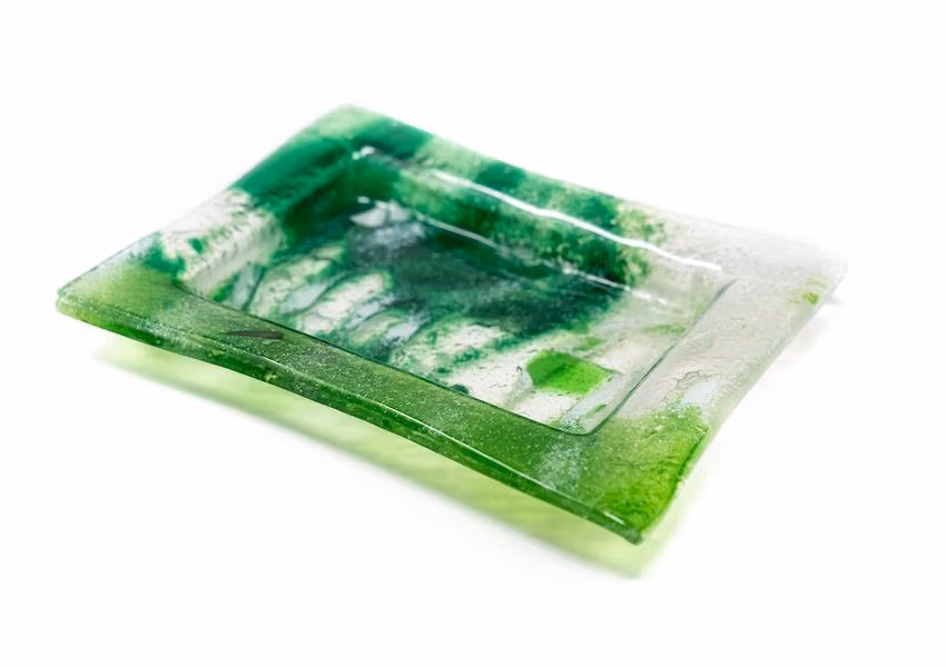 plato verde fusión