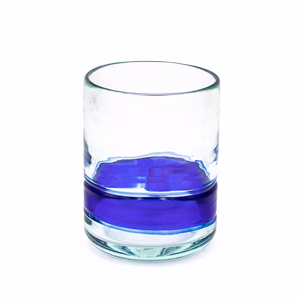 vaso lazo azul