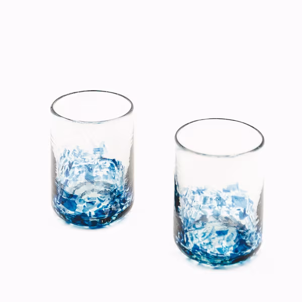 vaso ona azul