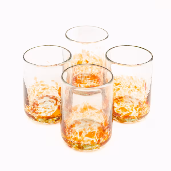 vaso ona rojo