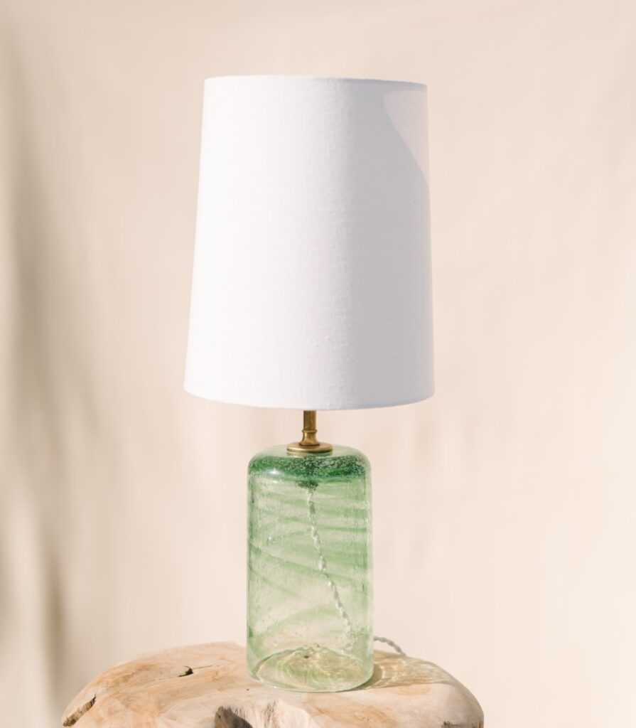 Lámpara de mesa Mar verde