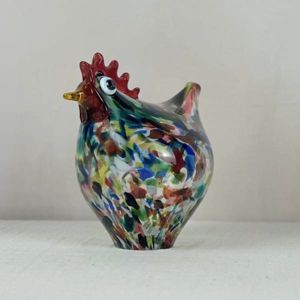 gallina de vidrio