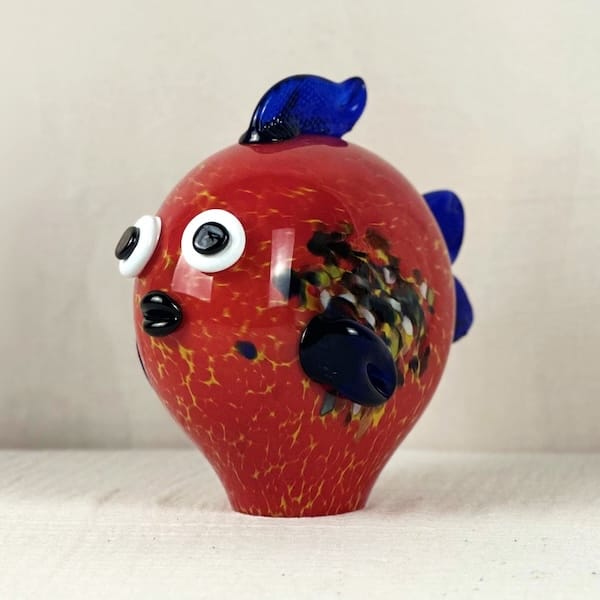 Pez rojo Figura animal